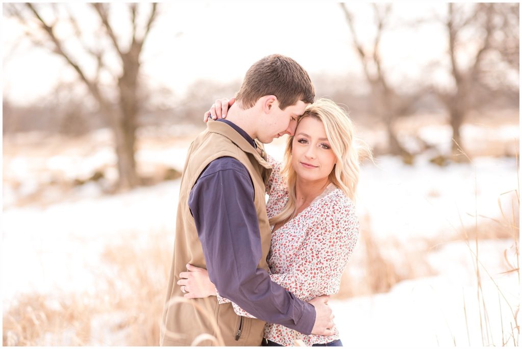 Wisconsin Winter Engagement, Danielle Kristine Photography